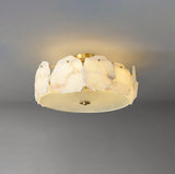 Valeria Alabaster Flush Mount