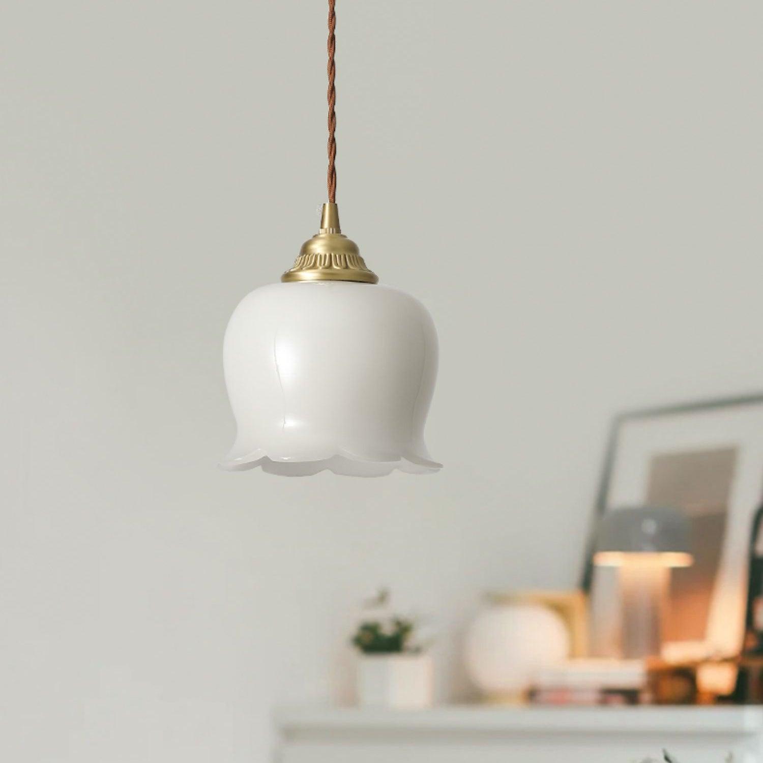 Valyn Floral Silhouette Pendant Lamp - CasaraHouse
