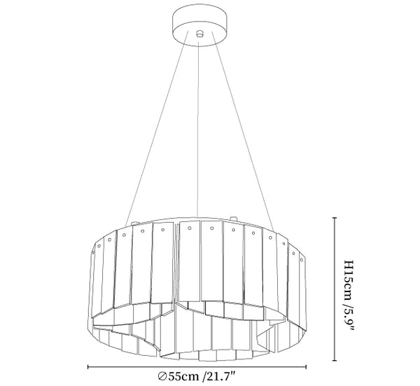 Velaria Alabaster Chandelier