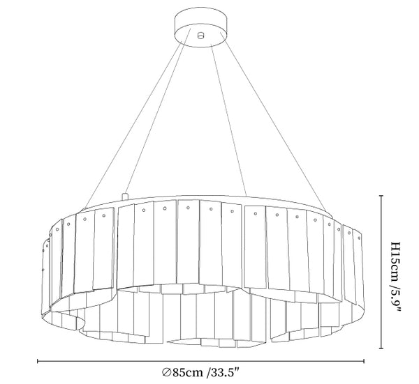Velaria Alabaster Chandelier