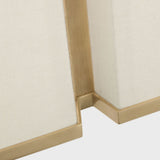 Columnar Fabric Sconce