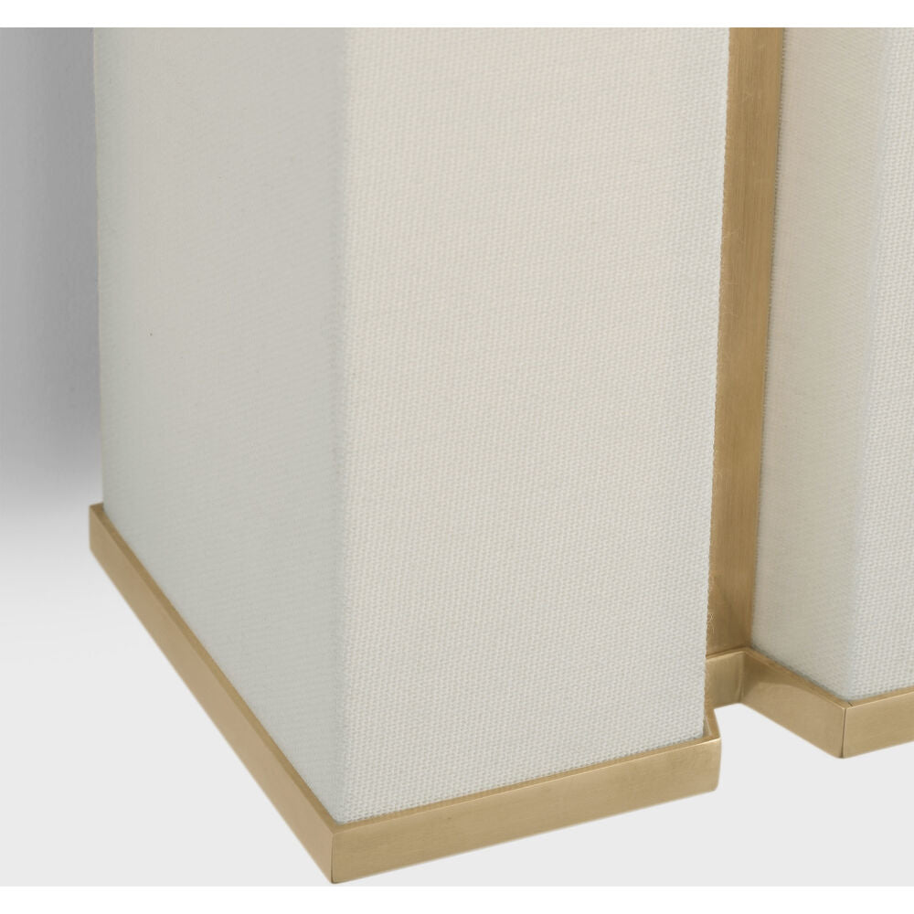Columnar Fabric Sconce