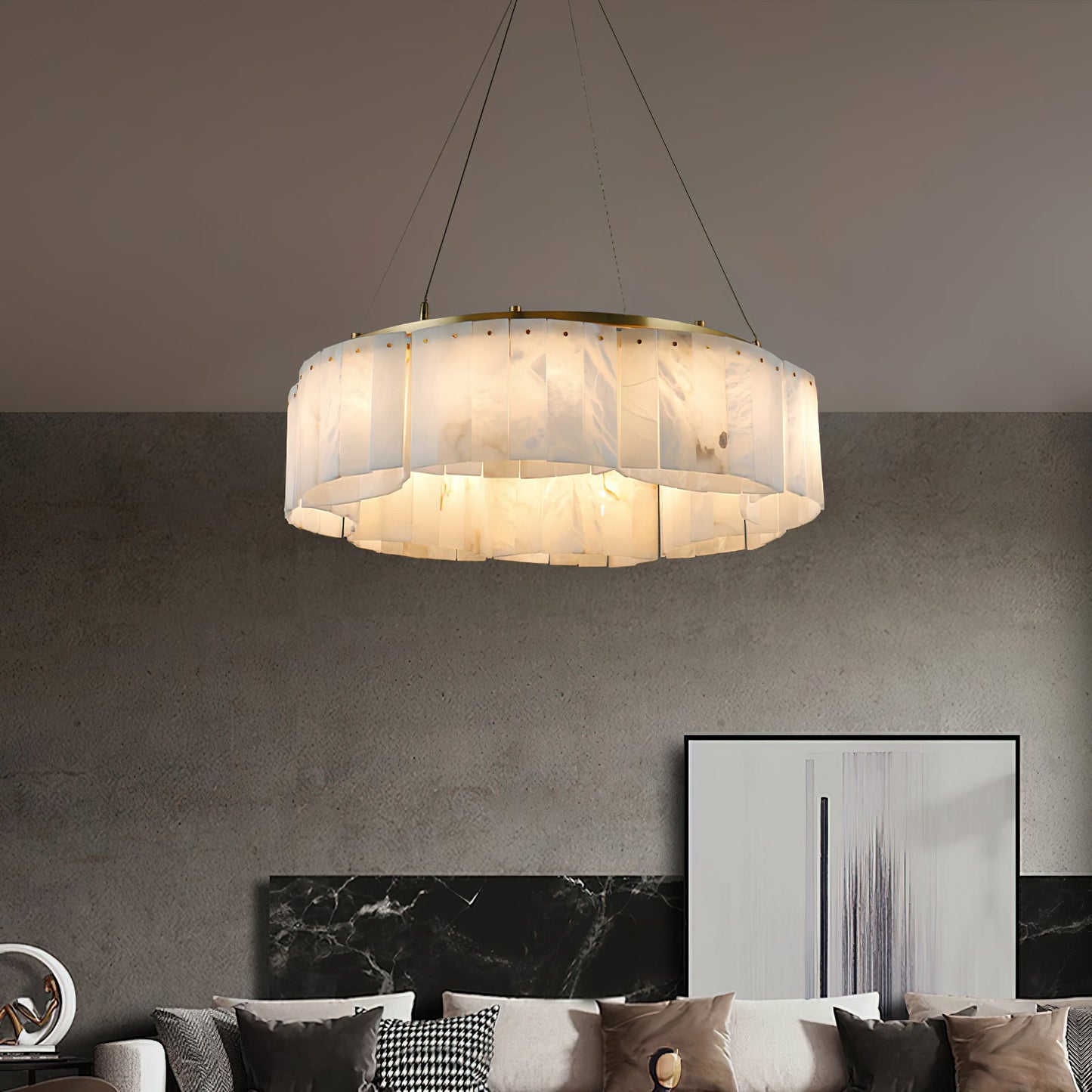 Willamette Alabaster Chandelier