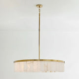 Windham Alabaster Round Chandelier 40"