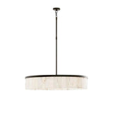 Windham Alabaster Round Chandelier 40"