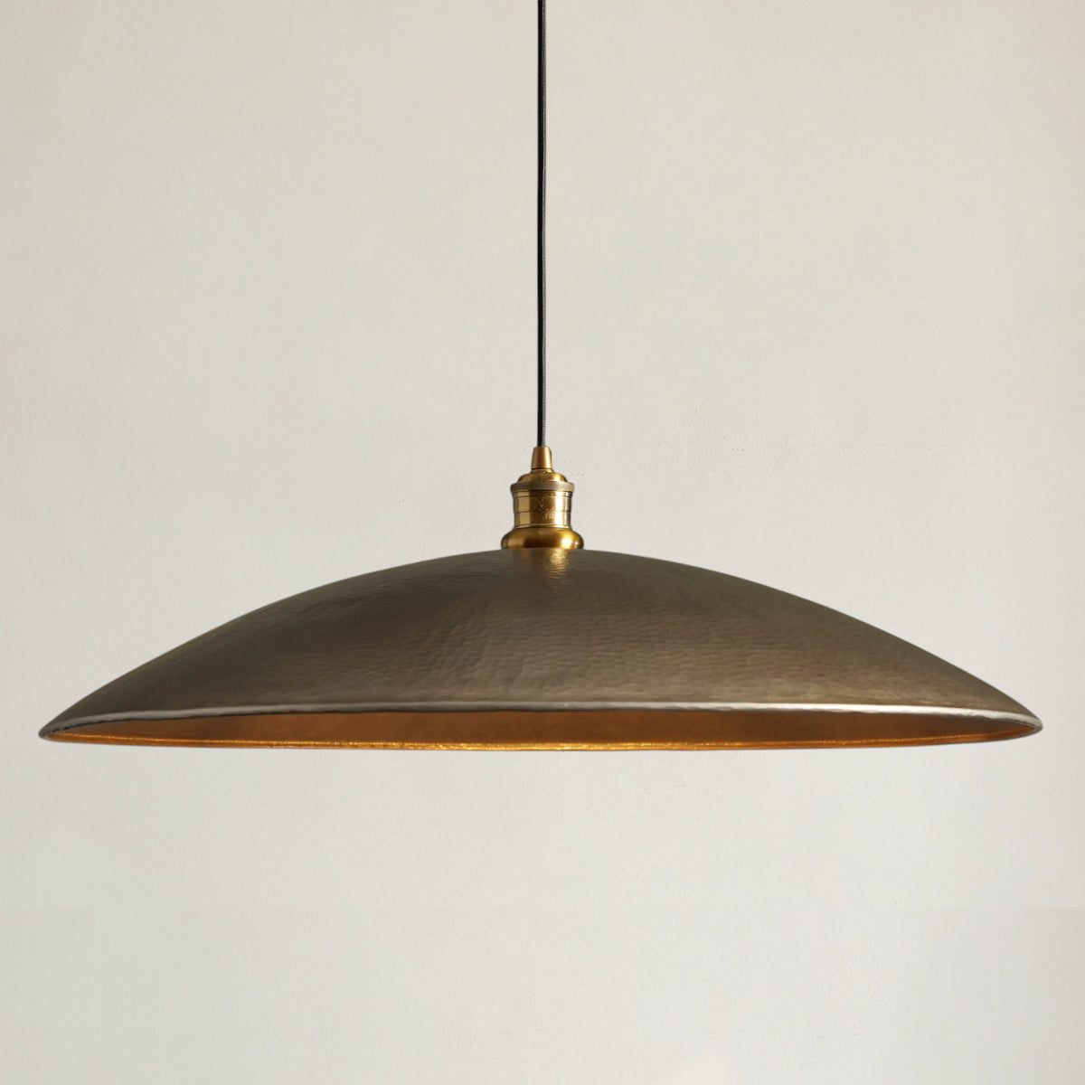 Recycled Metal Fan Pendant