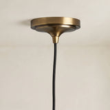 Recycled Metal Fan Pendant