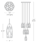 Chapt Circular Chandelier
