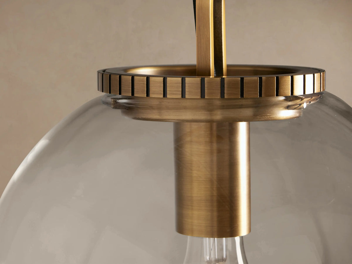 Wescott Globe Pendant with Chain