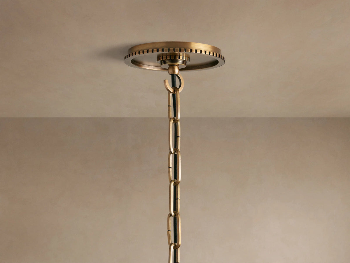 Wescott Globe Pendant with Chain