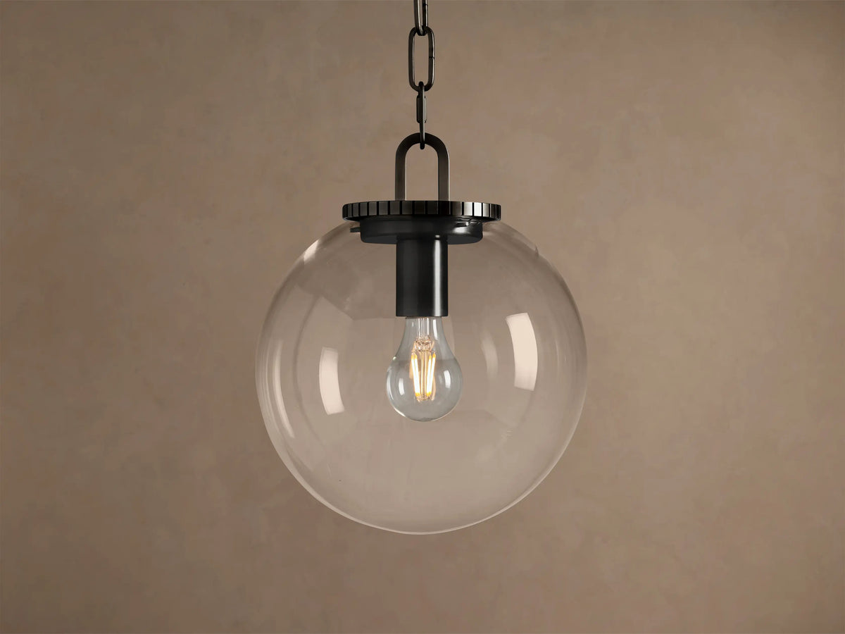 Wescott Globe Pendant with Chain