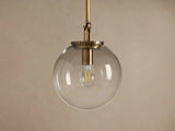 Wescott Globe Pendant with Rod