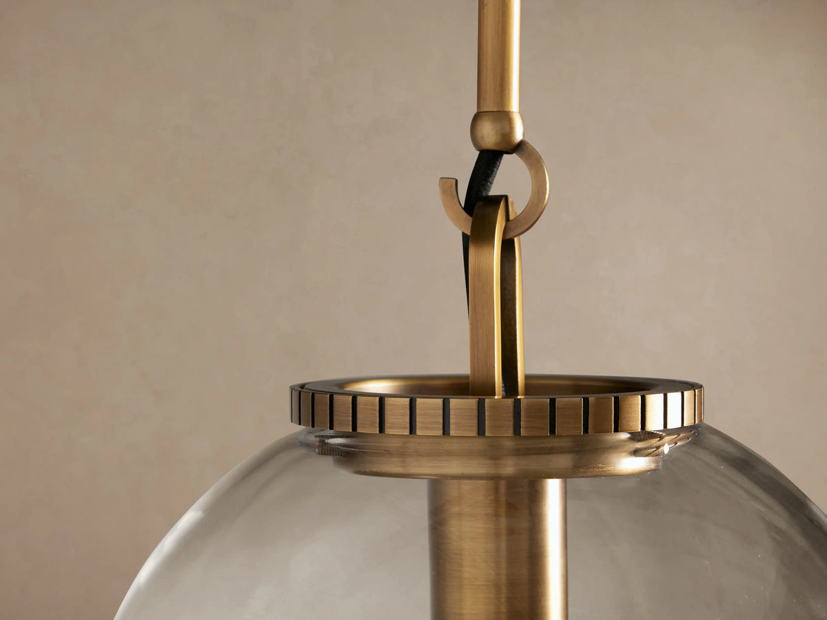 Wescott Globe Pendant with Rod