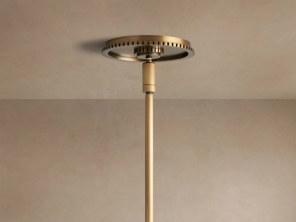 Wescott Globe Pendant with Rod