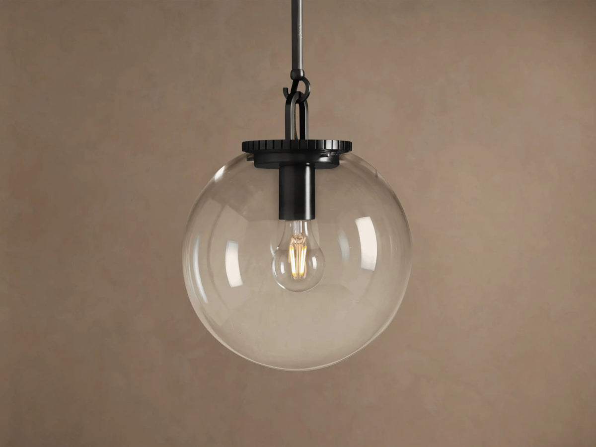 Wescott Globe Pendant with Rod