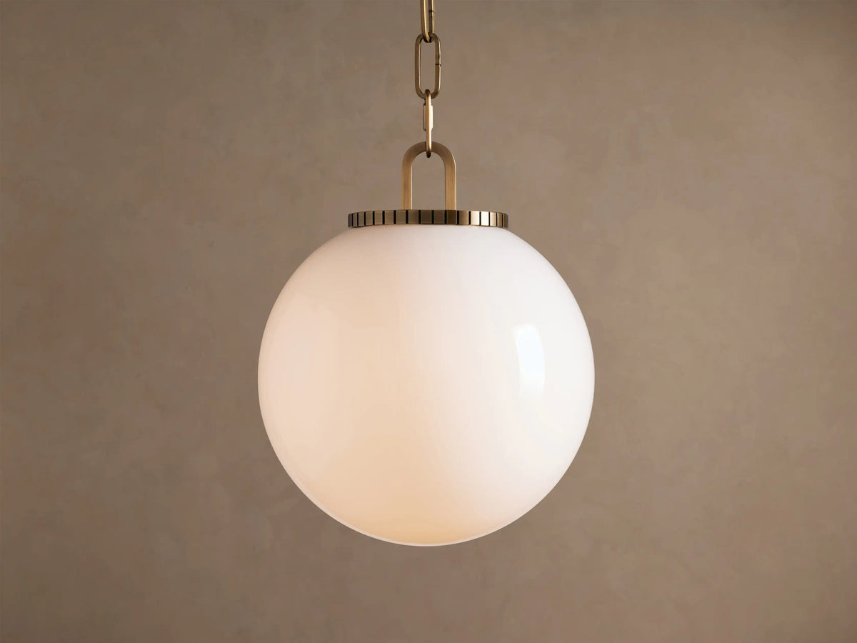 Wescott Globe Pendant with Chain