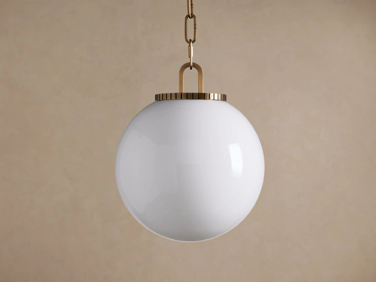 Wescott Globe Pendant with Chain
