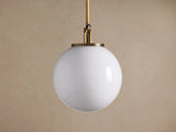 Wescott Globe Pendant with Rod