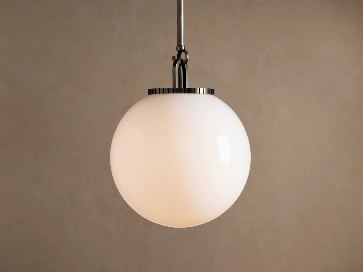 Wescott Globe Pendant with Rod