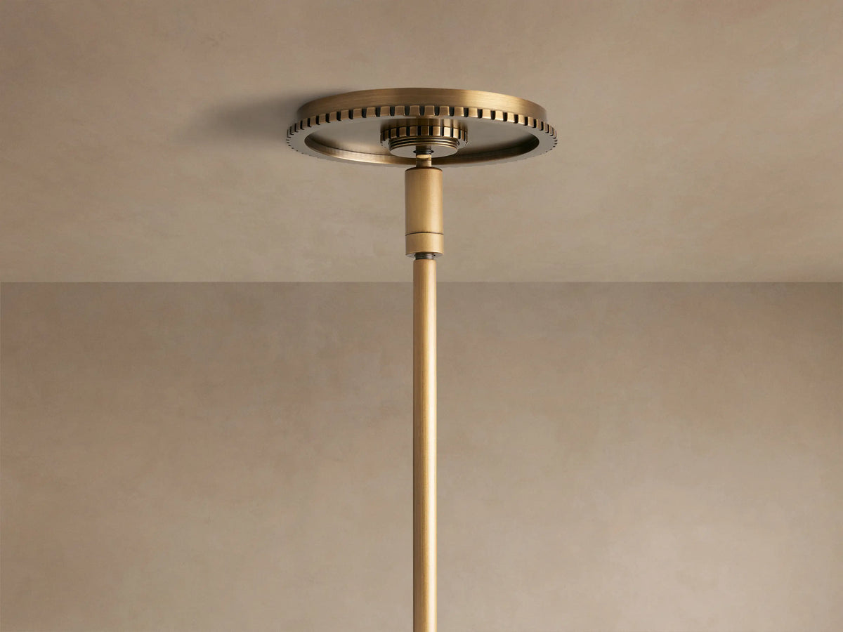 Wescott Globe Pendant with Rod