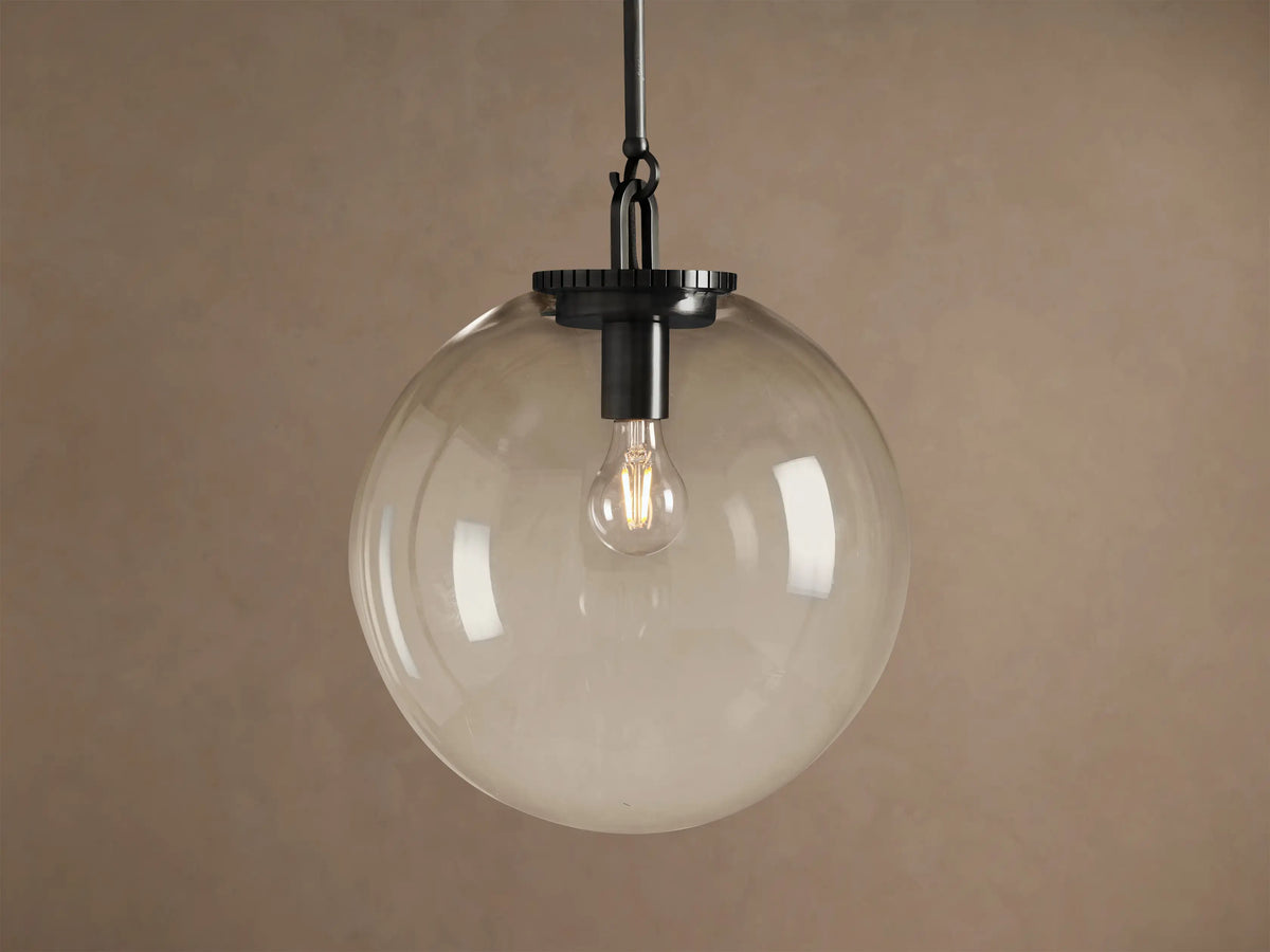 Wescott Globe Pendant with Rod