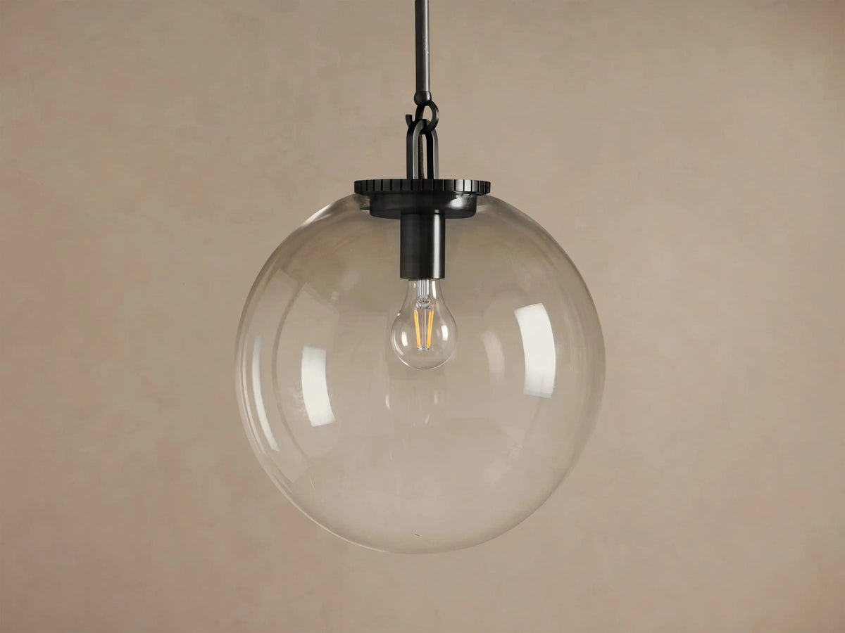 Wescott Globe Pendant with Rod