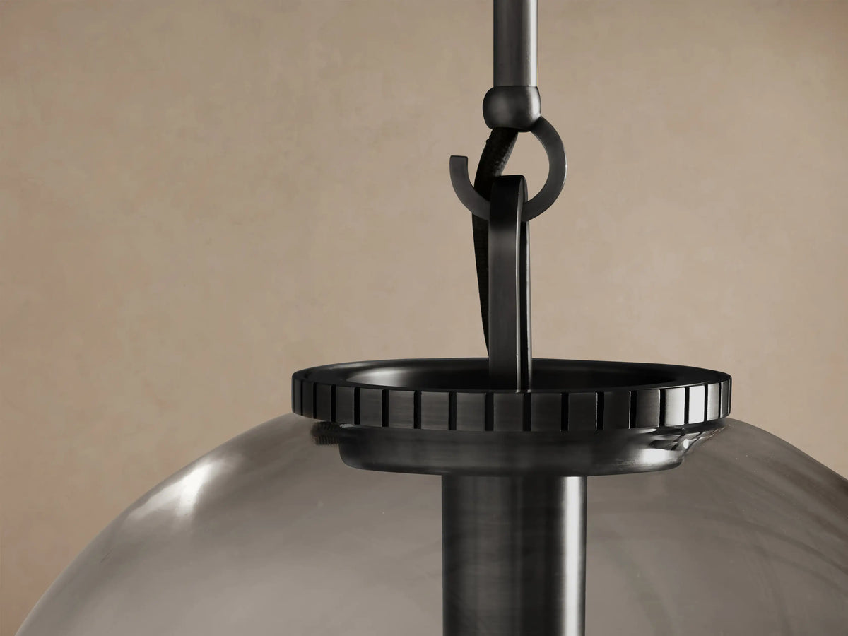 Wescott Globe Pendant with Rod
