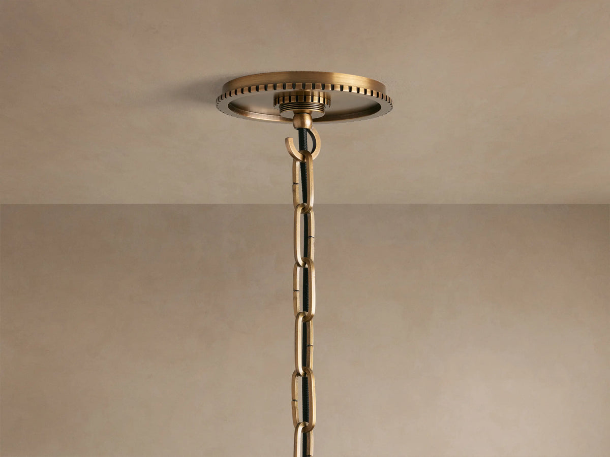 Wescott Globe Pendant with Chain