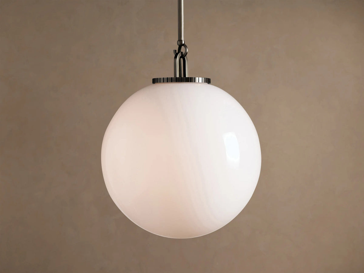 Wescott Globe Pendant with Rod