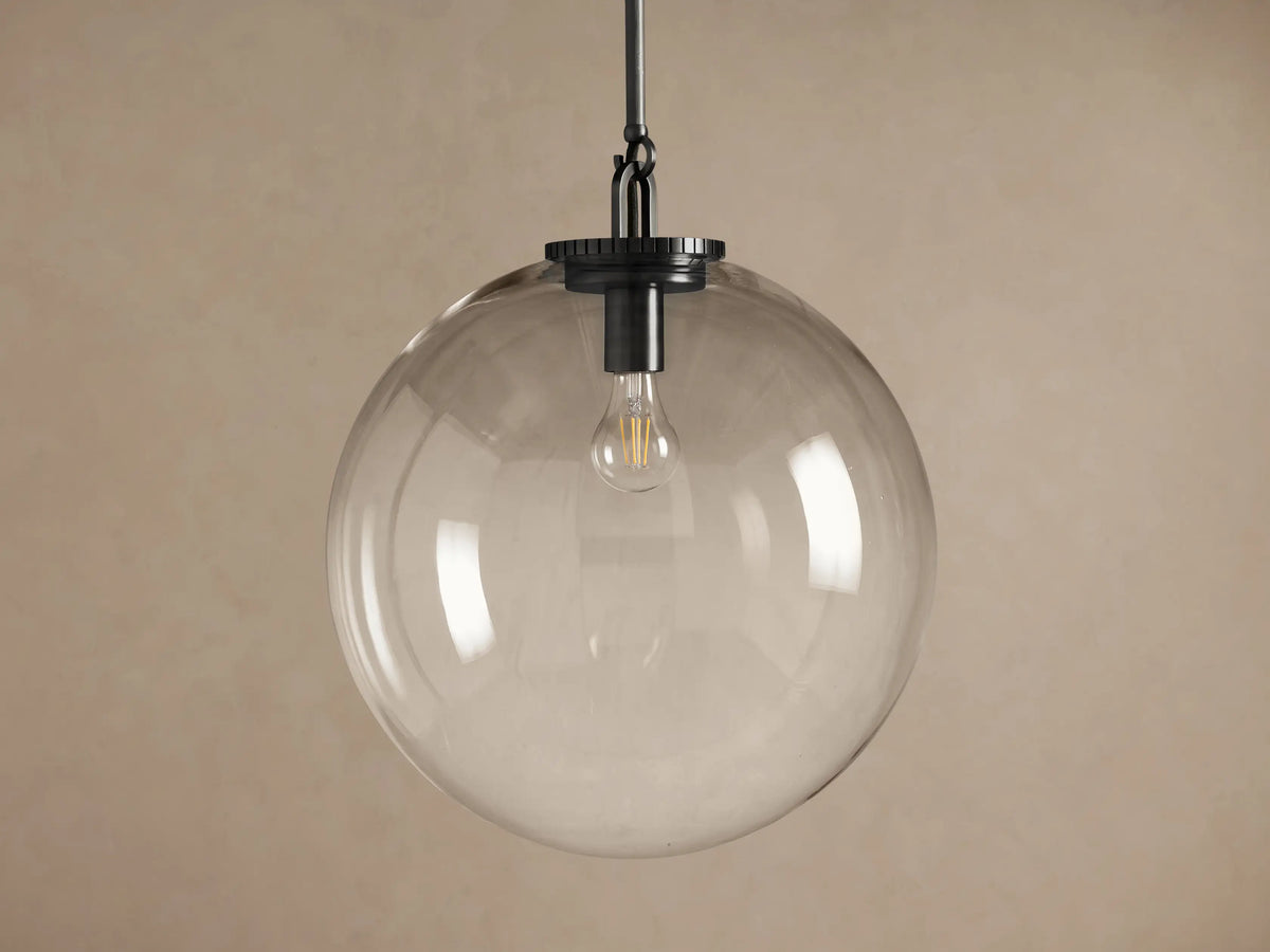Wescott Globe Pendant with Rod