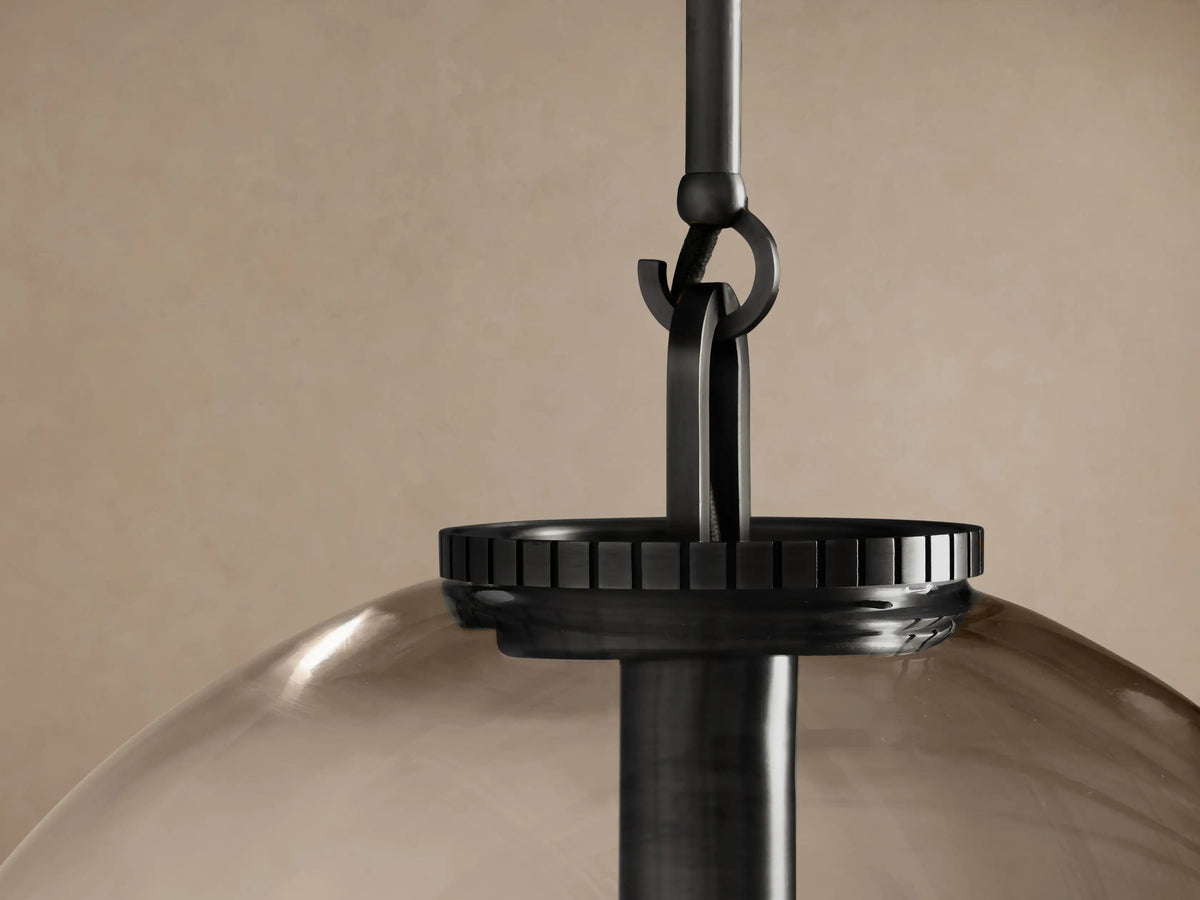 Wescott Globe Pendant with Rod