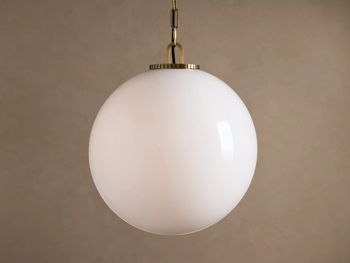 Wescott Globe Pendant with Chain