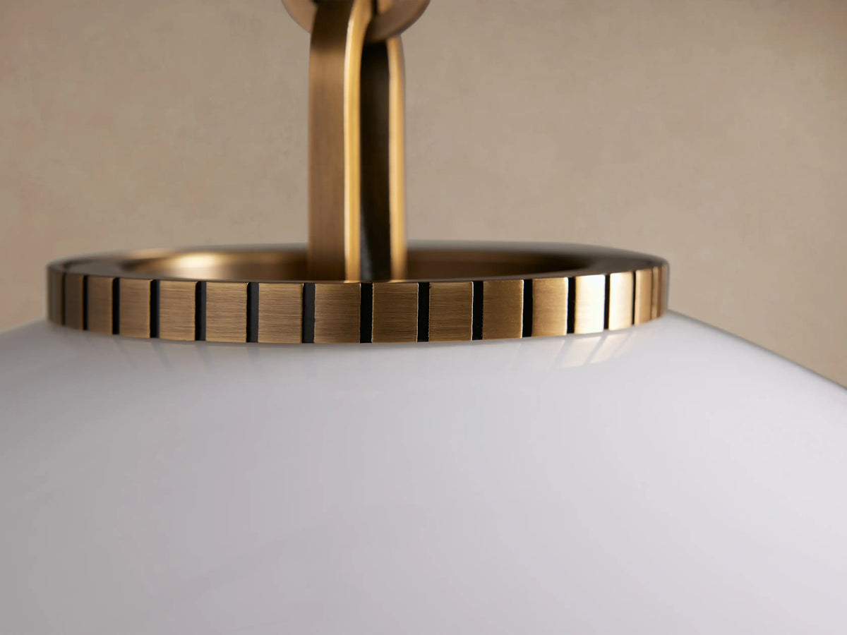 Wescott Globe Pendant with Chain