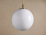 Wescott Globe Pendant with Rod