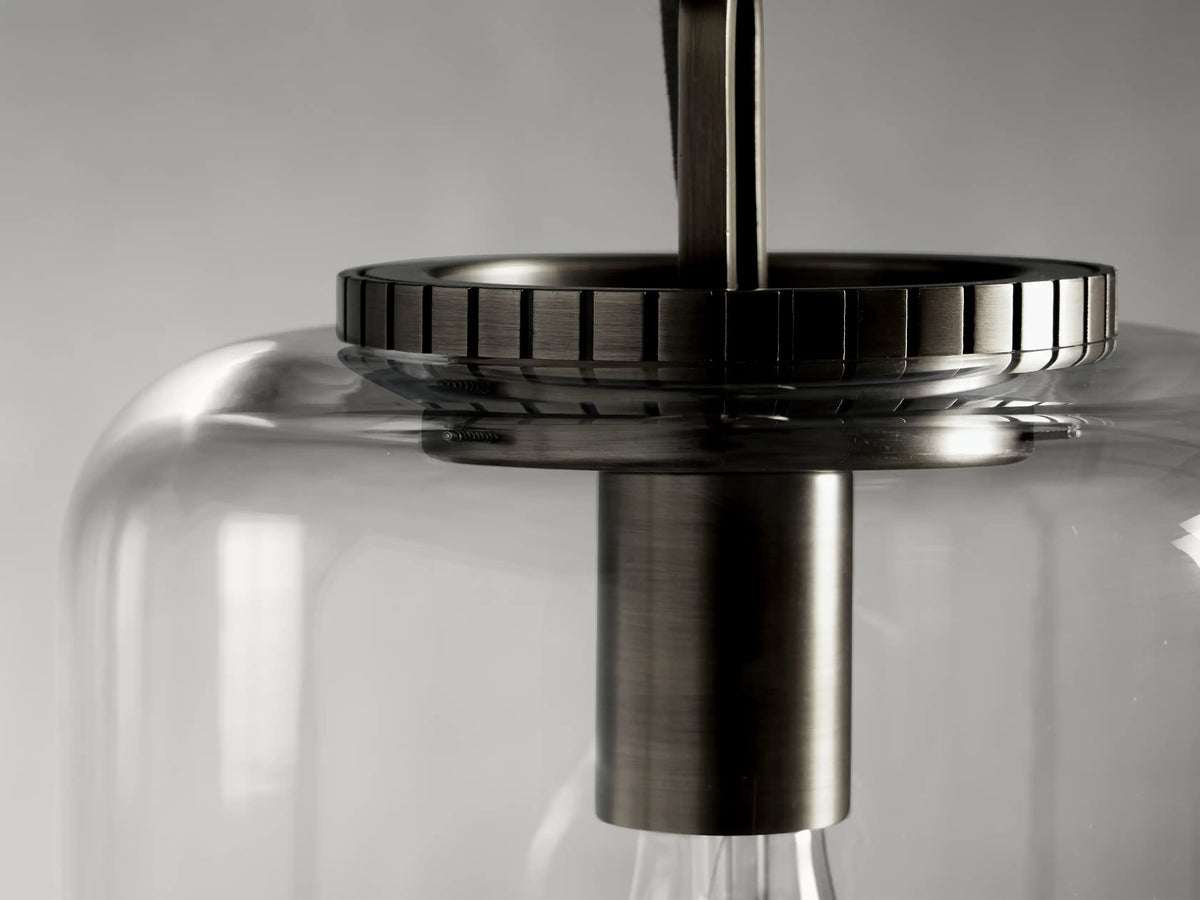 Wescott Cylinder Pendant with Bronze Chain