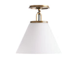 Small Wescott Cone Flush Mount