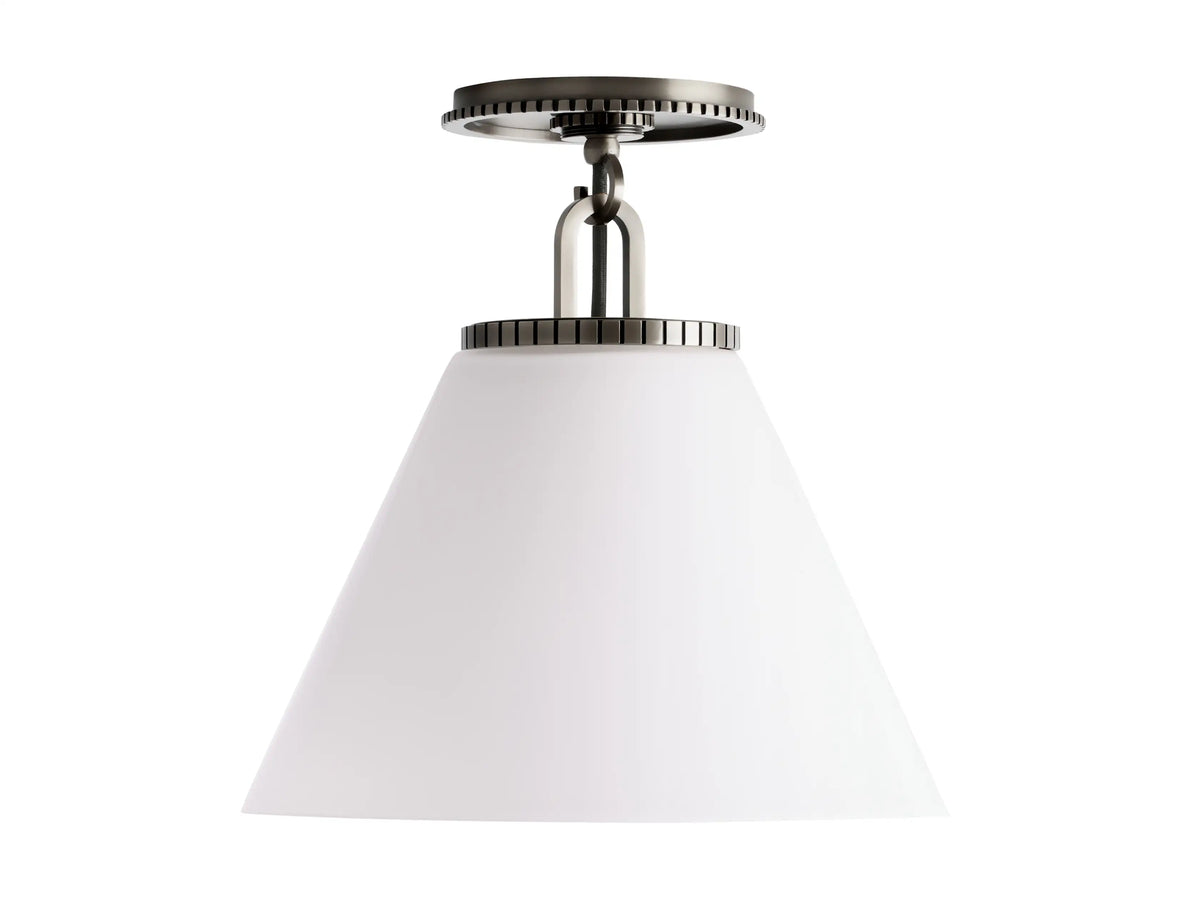 Small Wescott Cone Flush Mount