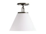 Small Wescott Cone Flush Mount