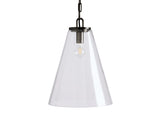 Wescott Medium Cone Pendant with Bronze Chain