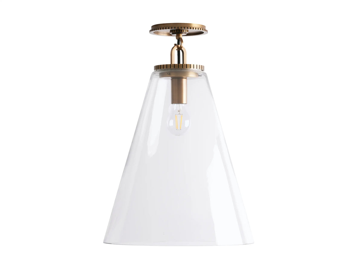 Wescott Medium Cone Flush Mount