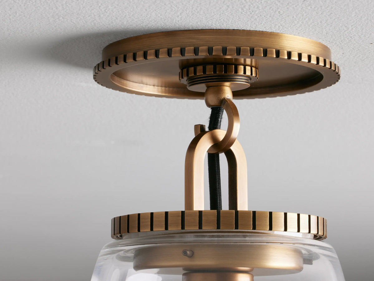 Wescott Medium Cone Flush Mount
