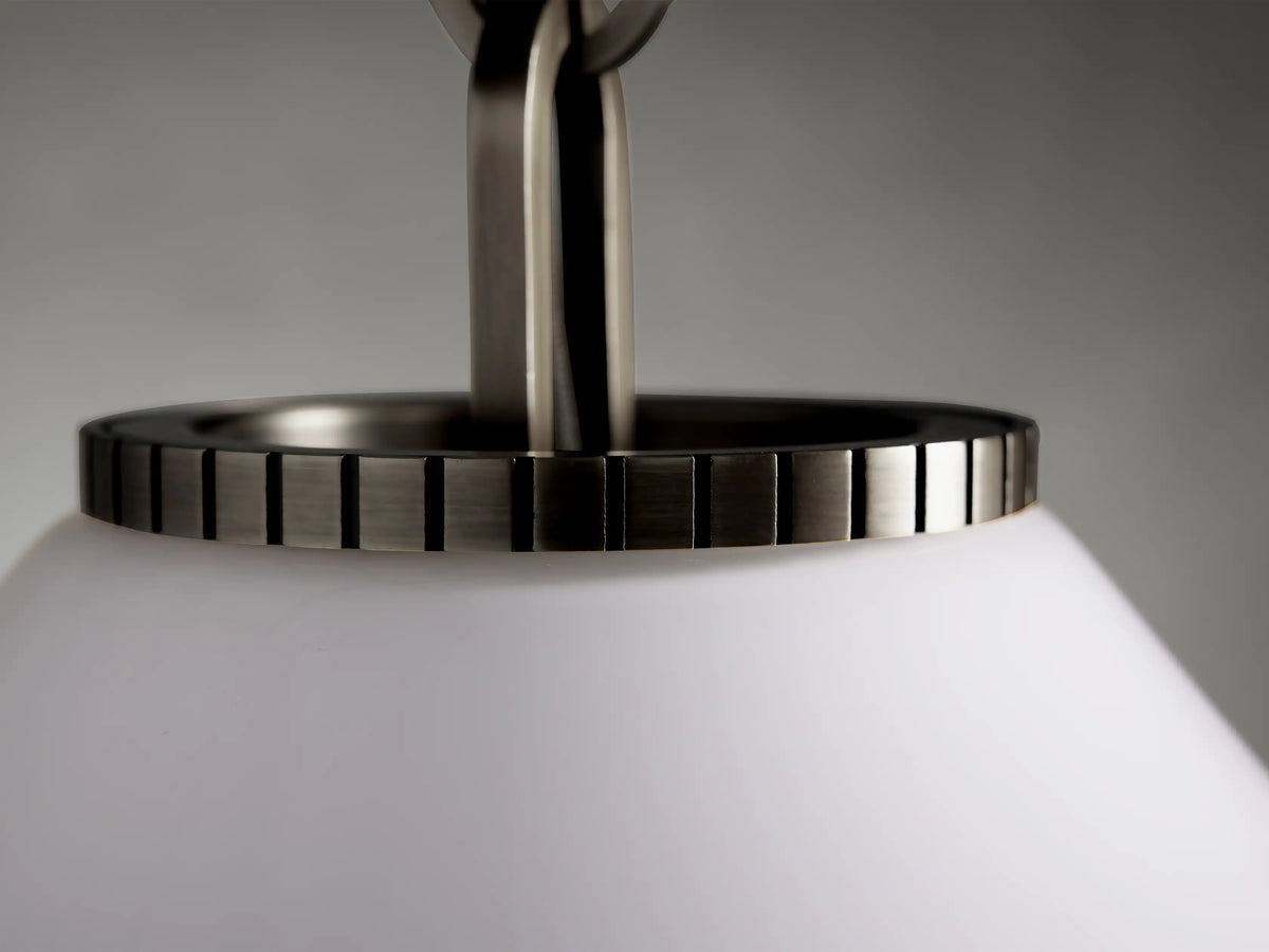 Wescott Medium Cone Pendant with Bronze Chain