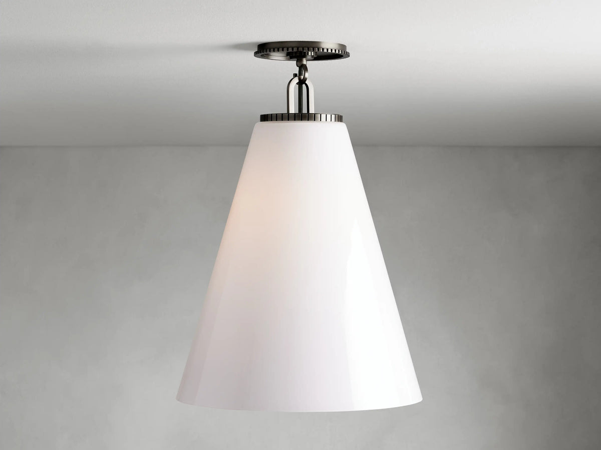 Wescott Medium Cone Flush Mount