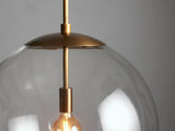 Wescott XL Globe Pendant with Rod