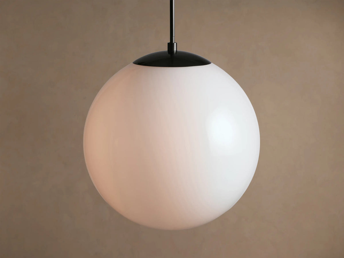 Wescott XL Globe Pendant with Rod