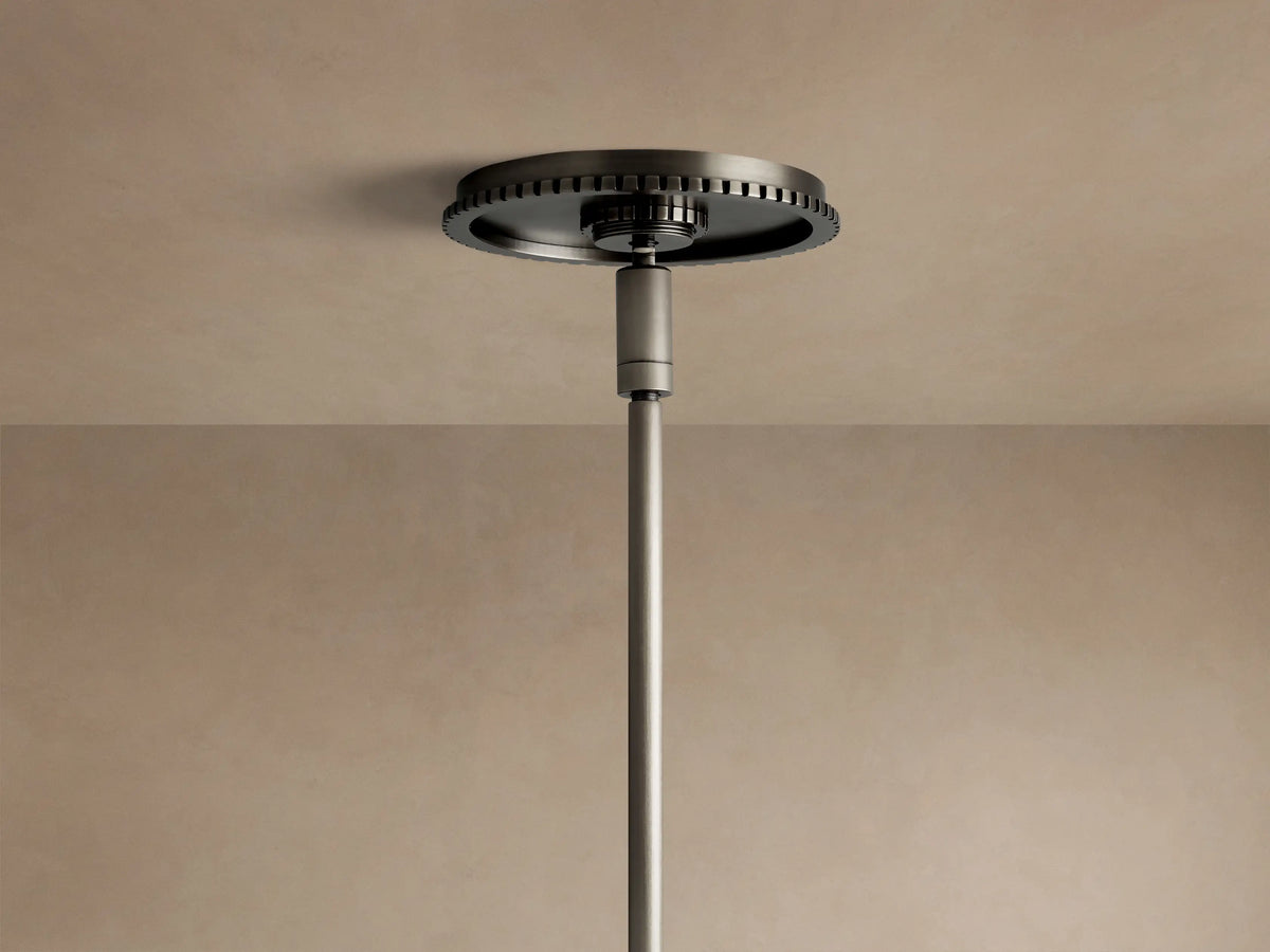Wescott XL Globe Pendant with Rod