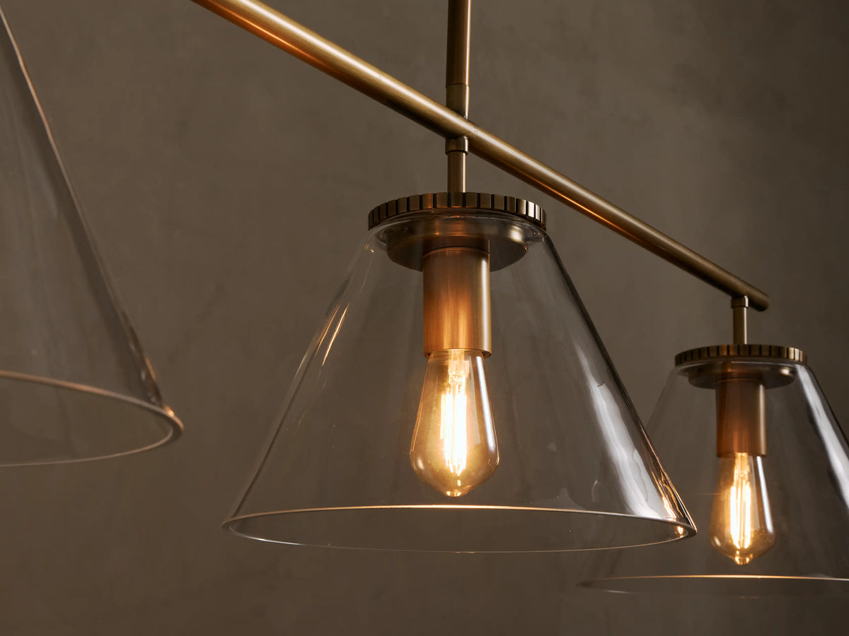 Wescott Linear Cone Chandelier