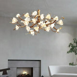 Zendas Branch Crystal Flower Chandelier