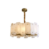 Zoe Tiered Alabaster Chandelier