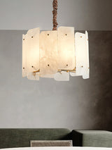 Zoe Tiered Alabaster Chandelier